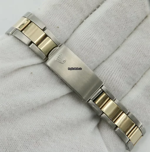 Cool Replica Rolex Oyster Perpetual Date 6534 Caliber 1030 Automatic Movement 34mm Gold/steel Case Mens/unisex Watch - Image 8