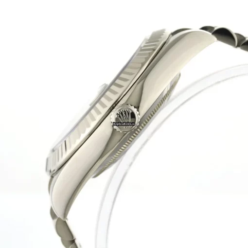 Remarkable Clone Rolex Day-date II 218239 Automatic Movement 41mm White Gold Case Watch - Image 5