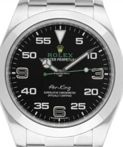 Awesome Fake Rolex Air King 116900 Caliber 3131 Automatic Movement 40mm Steel Case Mens/unisex Watch