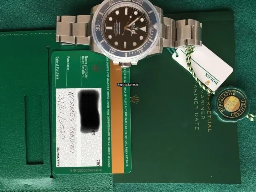 Wonderful Fake Rolex Submariner 114060 Automatic Movement 40mm Steel Case Mens/unisex Watch - Image 4