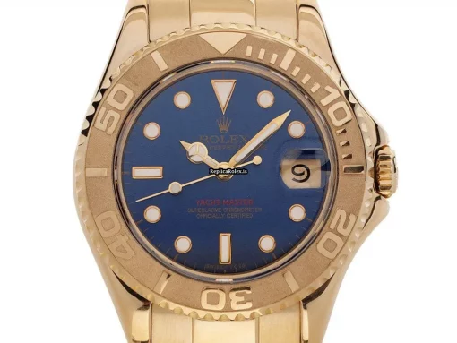 Terrific Fake Rolex Yacht-master 68628 Caliber 2135 Automatic Movement 35mm Yellow Gold Case Mens/unisex Watch