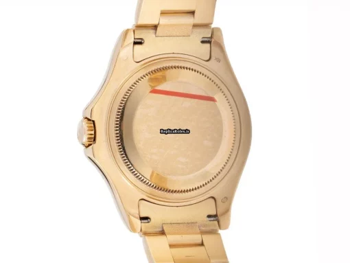 Terrific Fake Rolex Yacht-master 68628 Caliber 2135 Automatic Movement 35mm Yellow Gold Case Mens/unisex Watch - Image 4