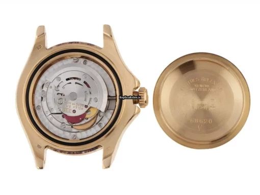 Terrific Fake Rolex Yacht-master 68628 Caliber 2135 Automatic Movement 35mm Yellow Gold Case Mens/unisex Watch - Image 6
