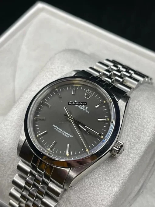Awesome Imitation Rolex Oyster Perpetual 34 1002 Caliber 1570 Automatic Movement 34mm Steel Case Mens/unisex Watch - Image 2