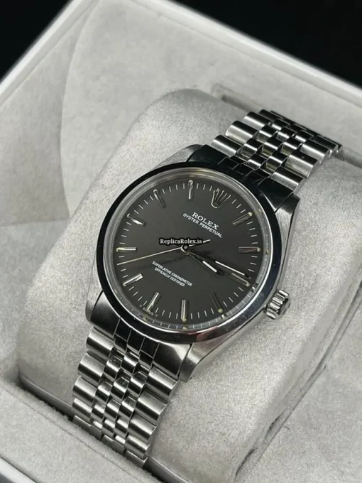 Awesome Imitation Rolex Oyster Perpetual 34 1002 Caliber 1570 Automatic Movement 34mm Steel Case Mens/unisex Watch - Image 7