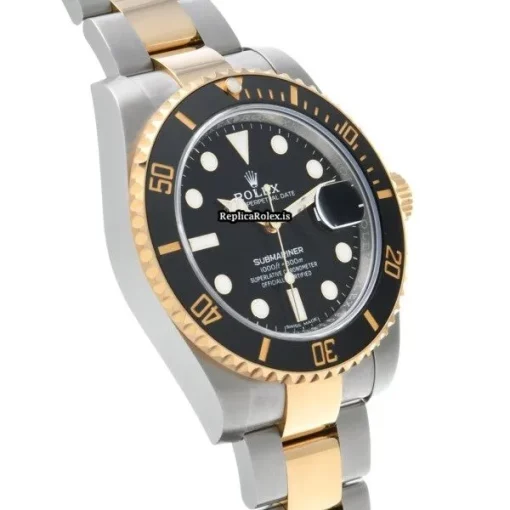 Ideal Replica Rolex Submariner Date 116613ln Caliber 3135 Automatic Movement 40mm Steel Case Watch - Image 3