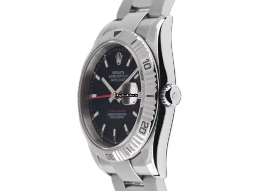 Distinctive Fake Rolex Datejust Turn-o-graph 116264 Caliber 3135 Automatic Movement 36mm Gold/steel Case Mens/unisex Watch - Image 2