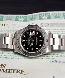 Top Fake Rolex Explorer II 16570 Automatic Movement Steel Case Mens/unisex Watch