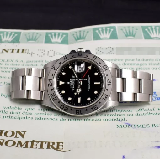 Top Fake Rolex Explorer II 16570 Automatic Movement Steel Case Mens/unisex Watch