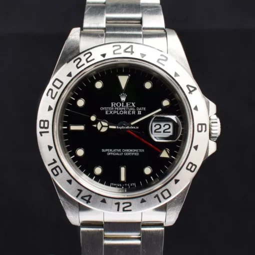 Top Fake Rolex Explorer II 16570 Automatic Movement Steel Case Mens/unisex Watch - Image 3
