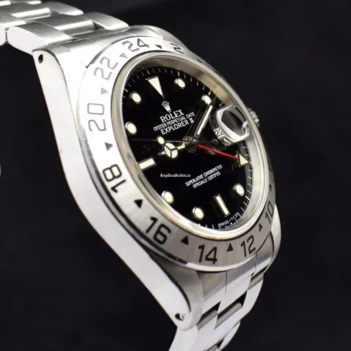Top Fake Rolex Explorer II 16570 Automatic Movement Steel Case Mens/unisex Watch - Image 5