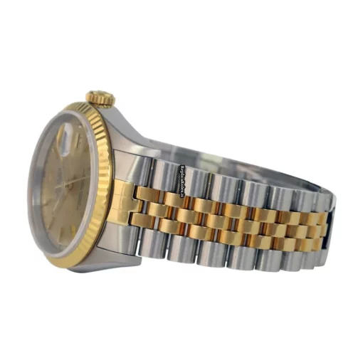 Special Fake Rolex Datejust 16233 Caliber 3135 Automatic Movement 36mm Gold/steel Case Mens/unisex Watch - Image 4