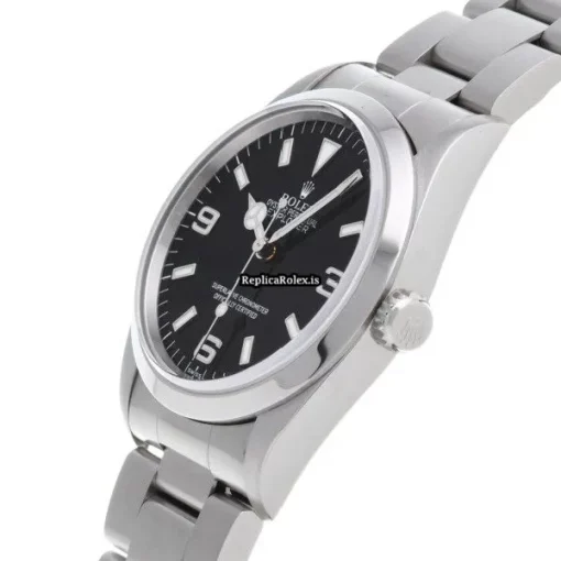 Cheap Replica Rolex Explorer 14270 Caliber 3000 Automatic Movement 36mm Steel Case Watch - Image 2