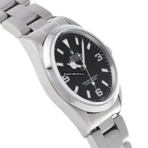 Cheap Replica Rolex Explorer 14270 Caliber 3000 Automatic Movement 36mm Steel Case Watch - Image 3