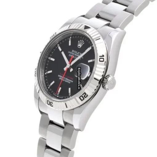 Exquisite Replica Rolex Datejust Turn-o-graph 116264 Caliber 3135 Automatic Movement 36mm Steel Case Watch - Image 2