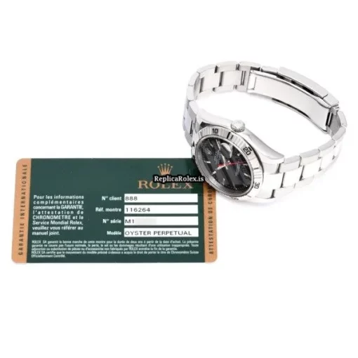 Exquisite Replica Rolex Datejust Turn-o-graph 116264 Caliber 3135 Automatic Movement 36mm Steel Case Watch - Image 5