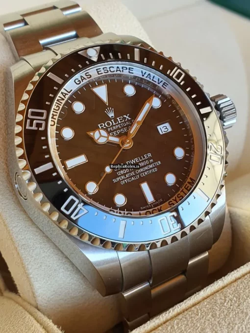 Recommend Replica Rolex Sea-dweller Deepsea 116660 Caliber 3135 Automatic Movement 44mm Steel Case Mens/unisex Watch - Image 2