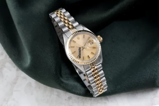 High Quality Replica Rolex Lady-datejust 6917 Caliber 2030 Automatic Movement 26mm Gold/steel Case Womens Watch - Image 2