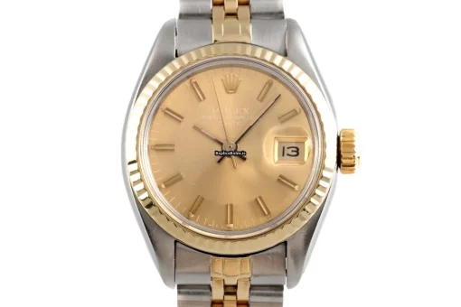 High Quality Replica Rolex Lady-datejust 6917 Caliber 2030 Automatic Movement 26mm Gold/steel Case Womens Watch - Image 7