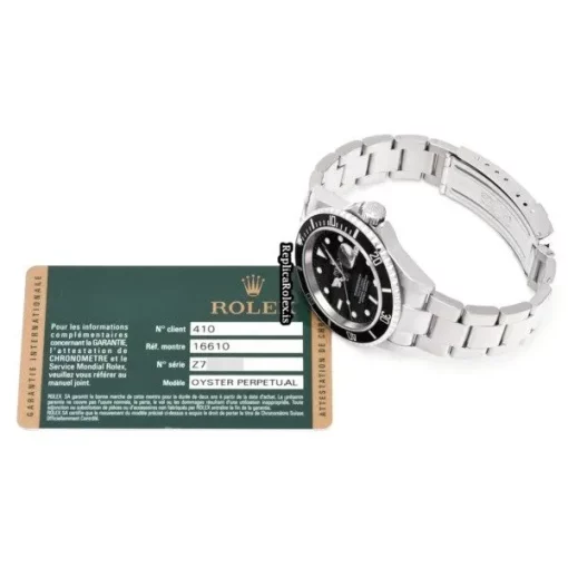 Best Replica Rolex Submariner Date 16610 Caliber 3135 Automatic Movement 40mm Steel Case Watch - Image 5