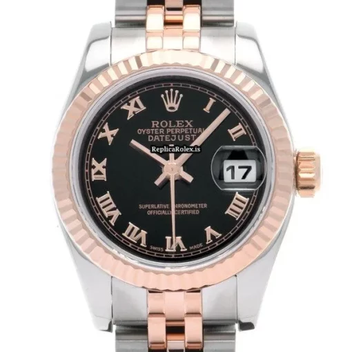 Special Fake Rolex Lady-datejust 179171 Automatic Movement 26mm Steel Case Womens Watch - Image 6