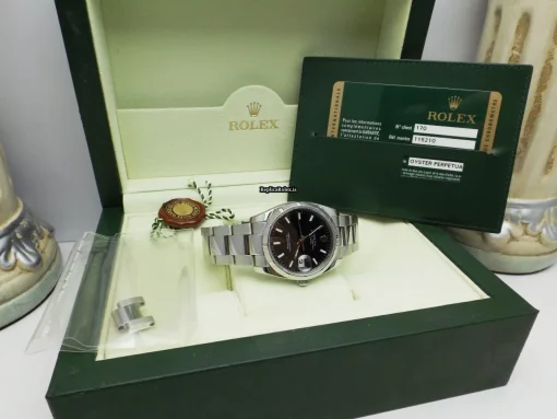 Reliable Replica Rolex Oyster Perpetual Date 115210 Caliber 3135 Automatic Movement 34mm Steel Case Mens/unisex Watch - Image 10