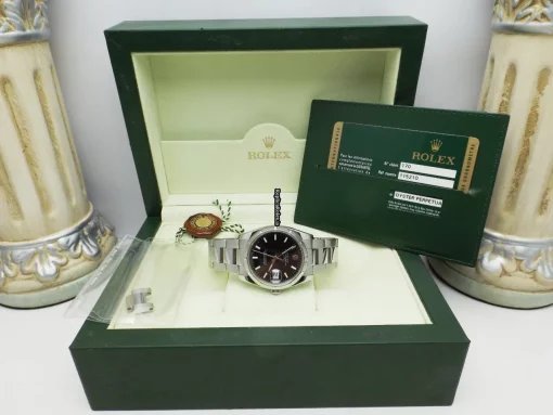 Reliable Replica Rolex Oyster Perpetual Date 115210 Caliber 3135 Automatic Movement 34mm Steel Case Mens/unisex Watch - Image 9