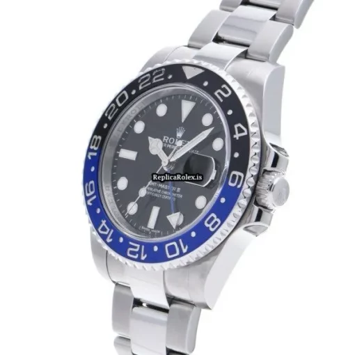 Amazing Replica Rolex Gmt-master II 116710blnr Caliber 3186 Automatic Movement 40mm Steel Case Watch - Image 2