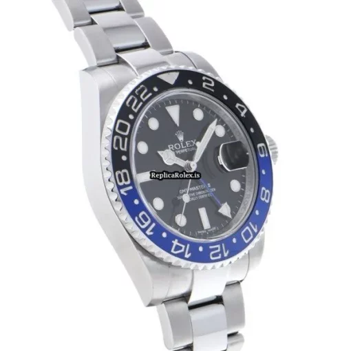 Amazing Replica Rolex Gmt-master II 116710blnr Caliber 3186 Automatic Movement 40mm Steel Case Watch - Image 3