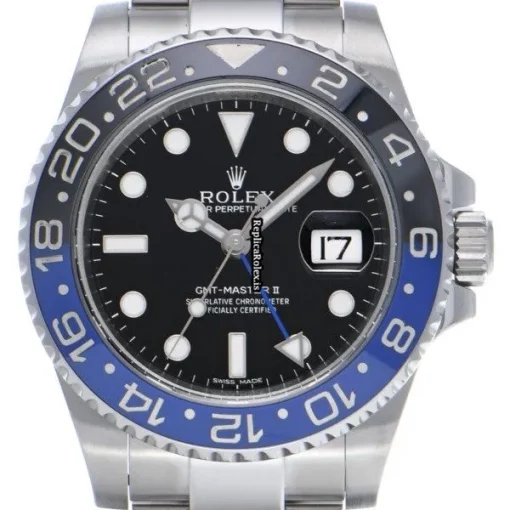 Amazing Replica Rolex Gmt-master II 116710blnr Caliber 3186 Automatic Movement 40mm Steel Case Watch - Image 6