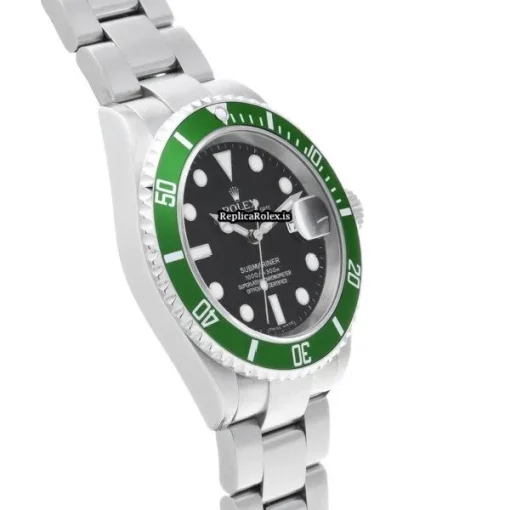 Excellent Fake Rolex Submariner Date 16610lv Caliber 3135 Automatic Movement 40mm Steel Case Watch - Image 3