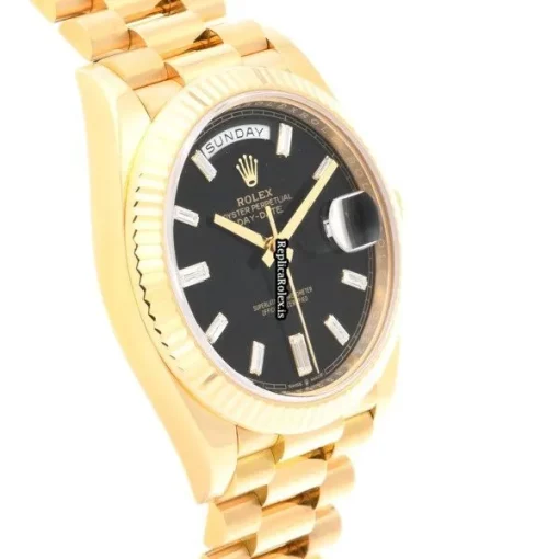 High-end Replica Rolex Day-date 40 228238a Caliber 3255 Automatic Movement 40mm Yellow Gold Case Watch - Image 3
