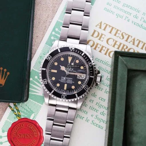 Great Replica Rolex Submariner Date 1680 Automatic Movement 40mm Steel Case Mens/unisex Watch - Image 3