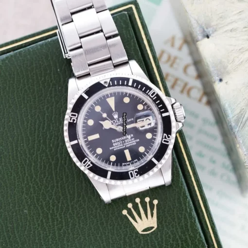 Great Replica Rolex Submariner Date 1680 Automatic Movement 40mm Steel Case Mens/unisex Watch - Image 6