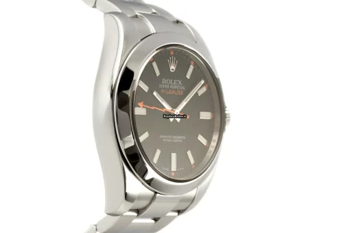 Nice Replica Rolex Milgauss 116400 Caliber 3131 Automatic Movement 40mm Steel Case Mens/unisex Watch - Image 6