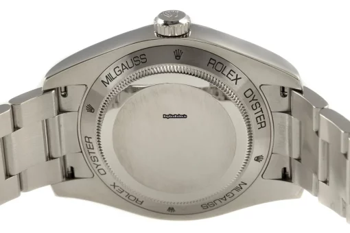 Nice Replica Rolex Milgauss 116400 Caliber 3131 Automatic Movement 40mm Steel Case Mens/unisex Watch - Image 8