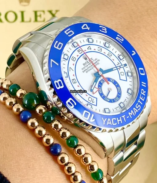 Fabulous Replica Rolex Yacht-master II 116680 Caliber 4161 Automatic Movement 44mm Steel Case Mens/unisex Watch