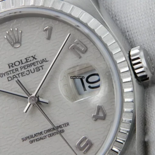 Awesome Fake Rolex Datejust 16220 Caliber 3135 Automatic Movement 36mm Steel Case Mens/unisex Watch - Image 4