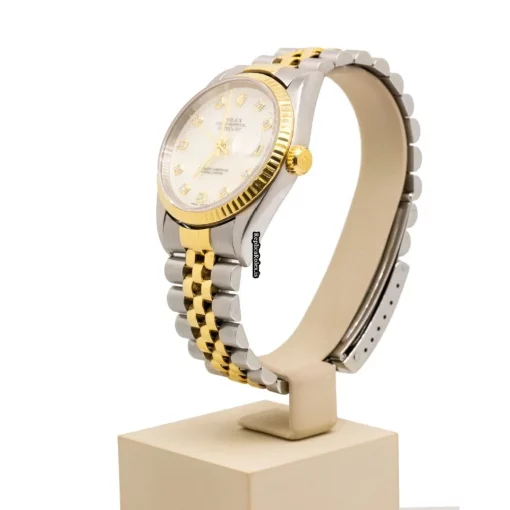 Epic Replica Rolex Datejust 16233 Caliber 3135 Automatic Movement 36mm Gold/steel Case Mens/unisex Watch - Image 4