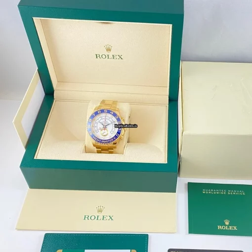 Ideal Replica Rolex Yacht-master II 116688 Caliber 4161 Automatic Movement 44mm Yellow Gold Case Mens/unisex Watch - Image 6
