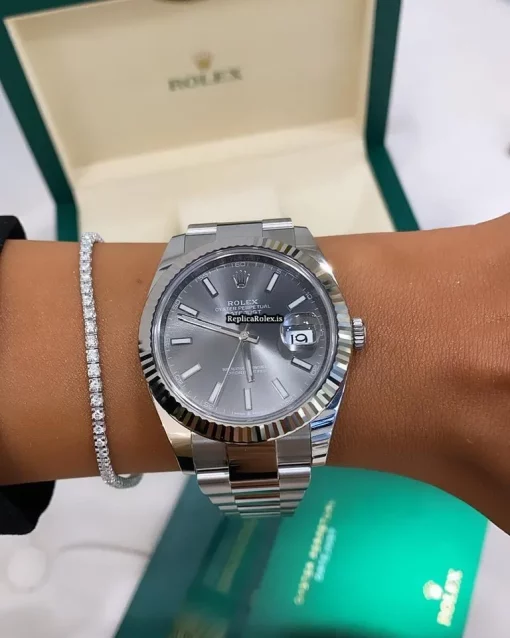 Best Replicas Rolex Datejust II 126334 Caliber 3235 Automatic Movement 41mm Steel Case Mens/unisex Watch - Image 5