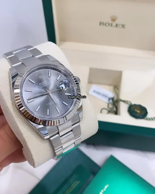 Best Replicas Rolex Datejust II 126334 Caliber 3235 Automatic Movement 41mm Steel Case Mens/unisex Watch - Image 7