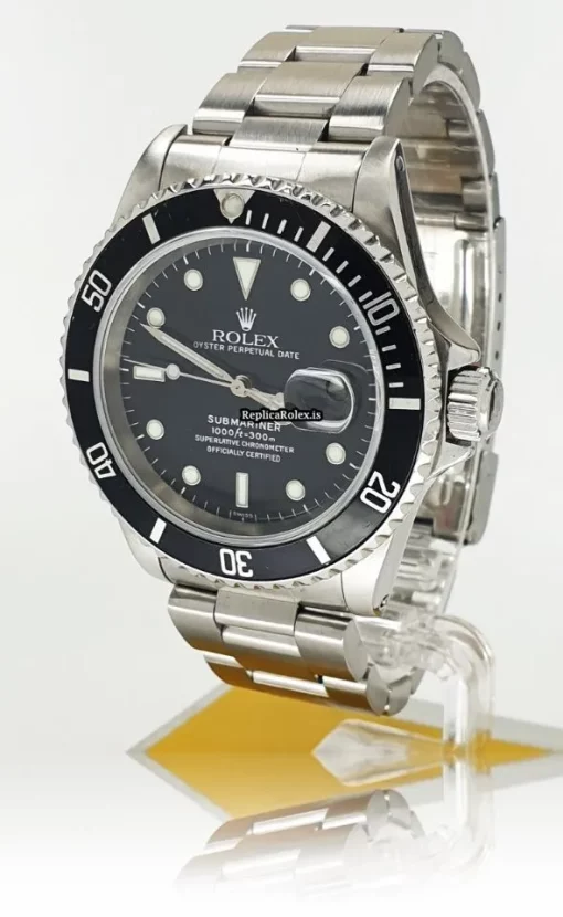 Inexpensive Fake Rolex Submariner Date 16610 Caliber 3135 Automatic Movement 40mm Steel Case Mens/unisex Watch - Image 2