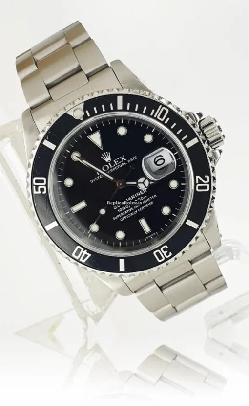 Inexpensive Fake Rolex Submariner Date 16610 Caliber 3135 Automatic Movement 40mm Steel Case Mens/unisex Watch - Image 3