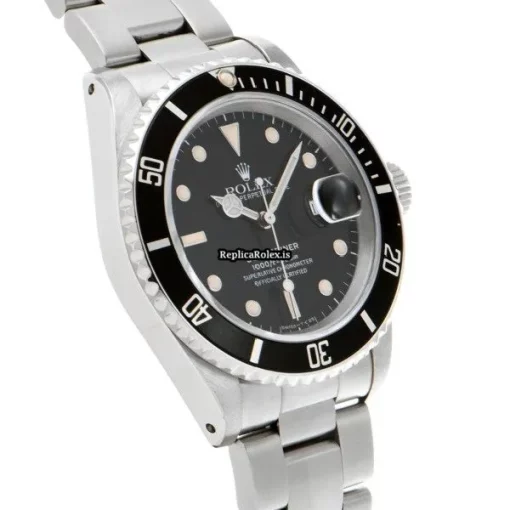 Offering Fakes Rolex Submariner Date 16610 Caliber 3135 Automatic Movement 40mm Steel Case Watch - Image 3