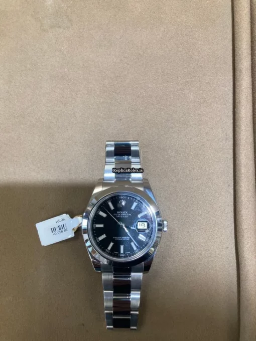 Best Fake Rolex Datejust II 116334 Caliber 3136 Automatic Movement 41mm Steel Case Mens/unisex Watch - Image 4