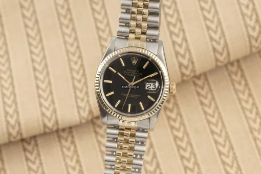 Swiss Fakes Rolex Datejust 16013 Caliber 3035 Automatic Movement 36mm Gold/steel Case Mens/unisex Watch