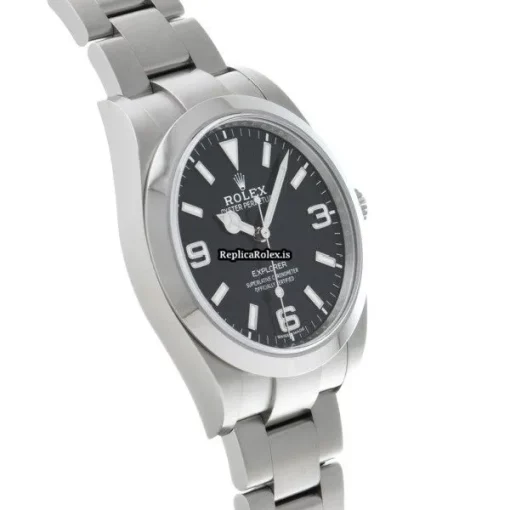 Ideal Fake Rolex Explorer 214270 Caliber 3132 Automatic Movement 39mm Steel Case Watch - Image 3