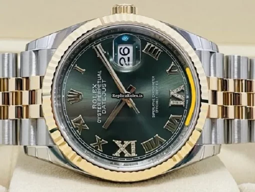 Excellent Clone Rolex Datejust 126233 Caliber 3235 Automatic Movement 36mm Gold/steel Case Mens/unisex Watch - Image 5