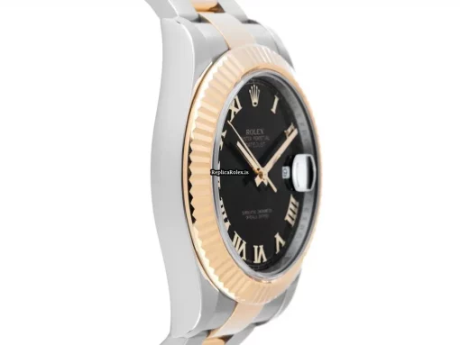 Well Made Replica Rolex Datejust II 116333 Caliber 3136 Automatic Movement 41mm Gold/steel Case Mens/unisex Watch - Image 3